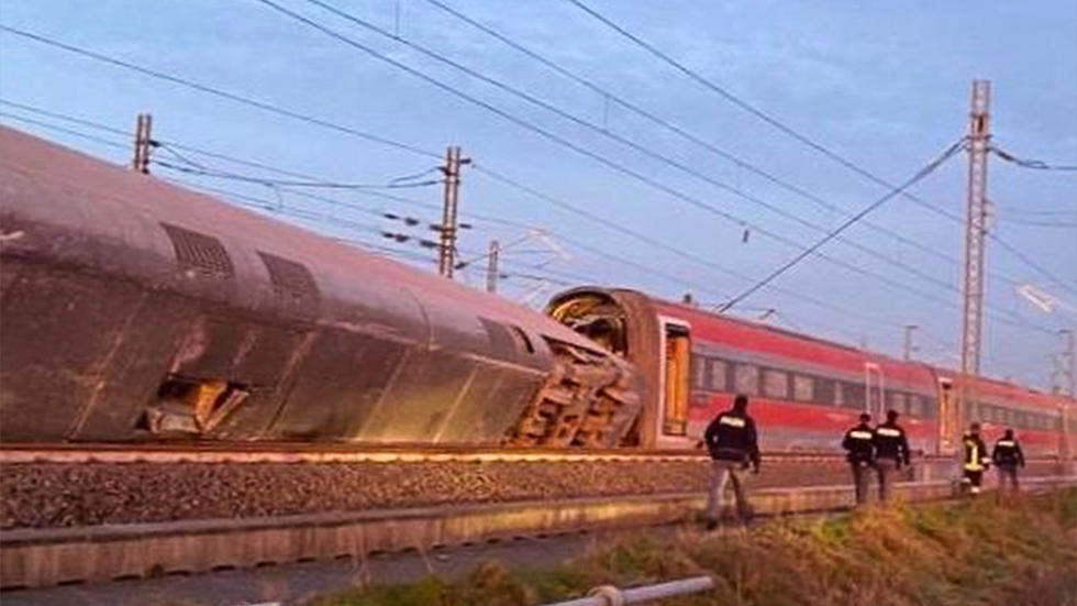 Italie : deux morts dans le déraillement d'un train près de Milan