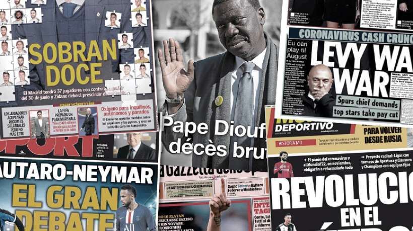 Pape Diouf fait la Une des médias étrangers