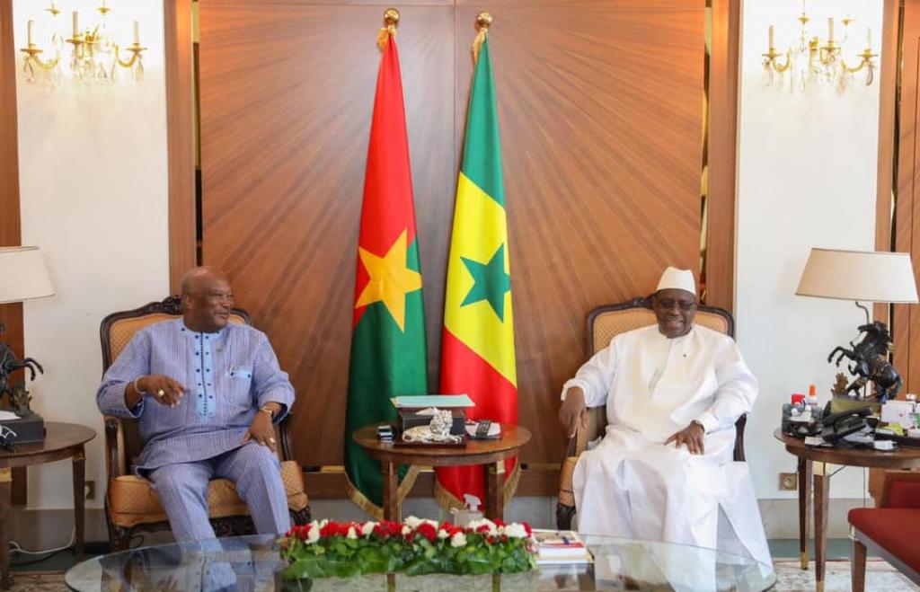 Visite du président du Burkina faso au Sénégal
