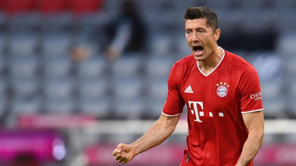 Bundesliga : Lewandowski s\'offre un quadruplé et sauve le Bayern