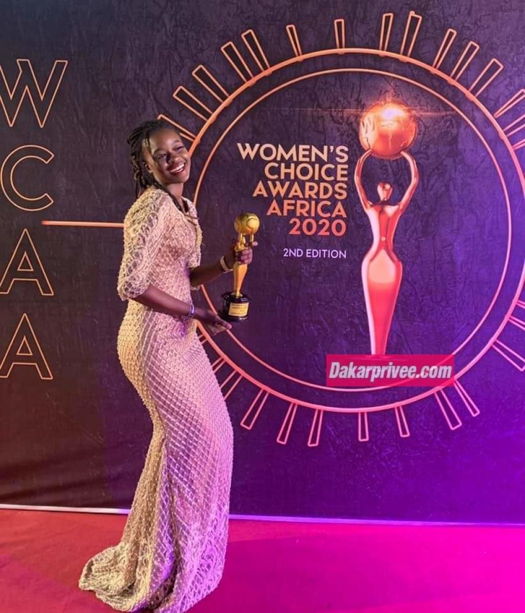 Sophie Gueye Gagne le trophée Women’s choice Awards Africa 2020