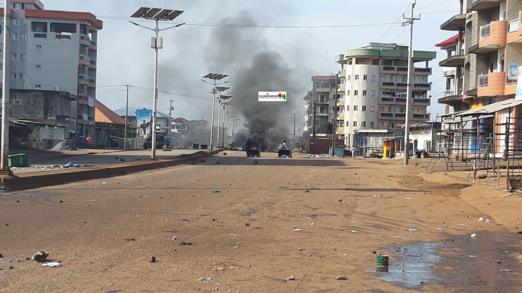 Guinée: Des violences éclatent entre les opposants et les forces de l’ordre