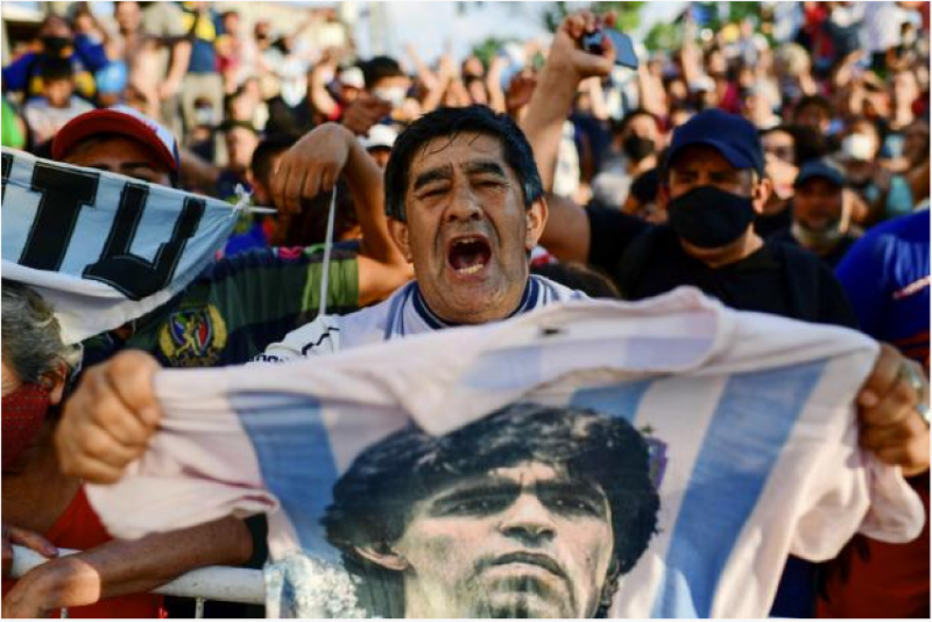 L'Argentine dévastée après la mort du «Dieu» Diego Maradona