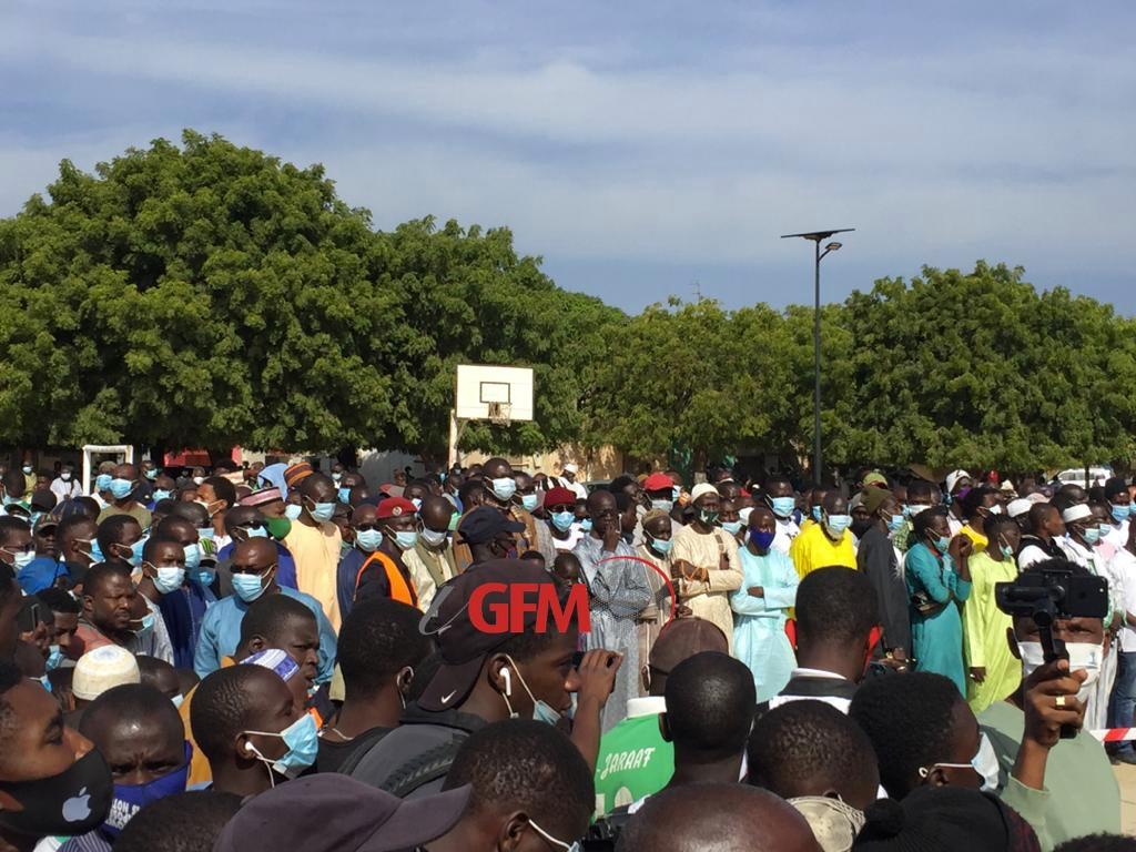 Disparition de Pape Bouba Diop : Un monde fou à la prière mortuaire (Images)