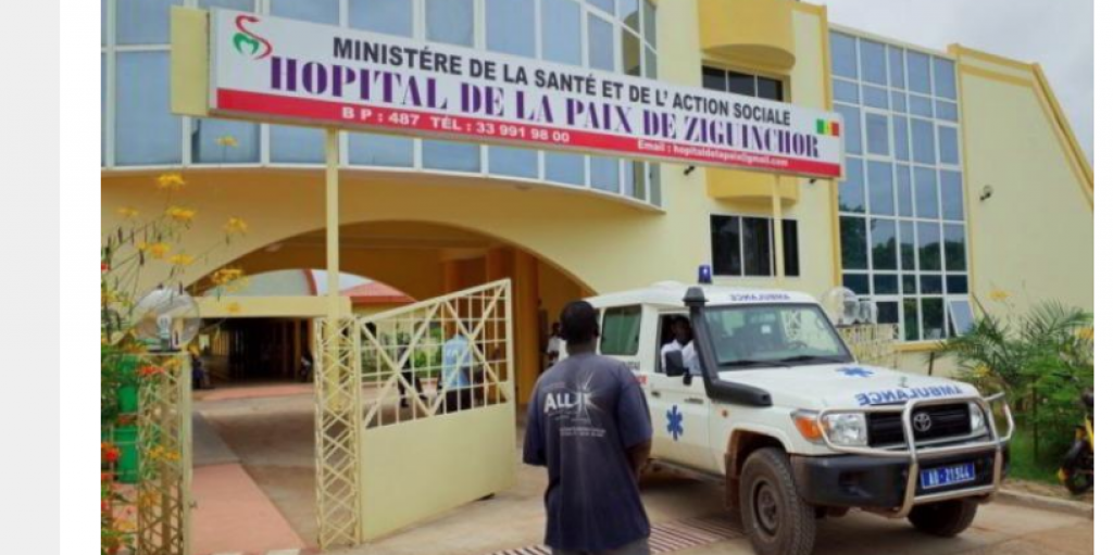Centre hospitalier régional de Ziguinchor: Sit-in et brassards rouges des blouses blanches pour dénoncer le retard de paiement d
