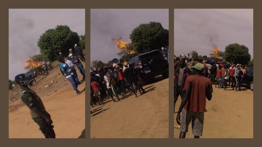 Ngadiaga: Le point sur l'incendie du puits de Gaz  de Forteza!