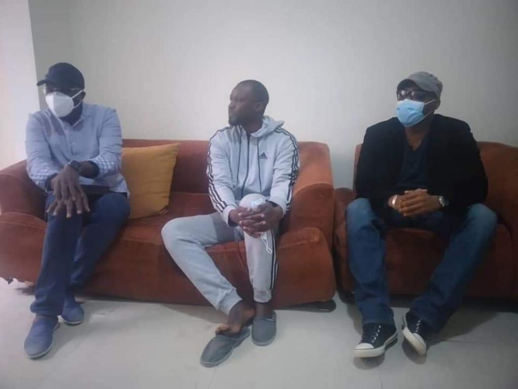 (Photos)-Cité Keur Gorgui : Khalifa Sall et Barthelémy Dias chez Ousmane Sonko