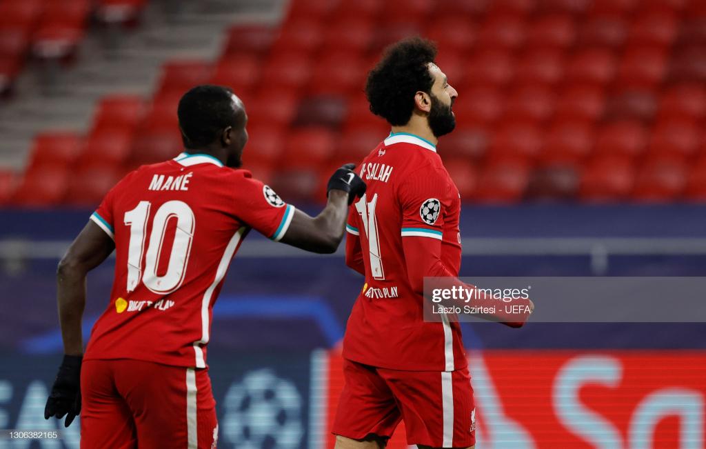 Ligue des Champions : Liverpool en quarts de finale grâce au duo Salah-Mané