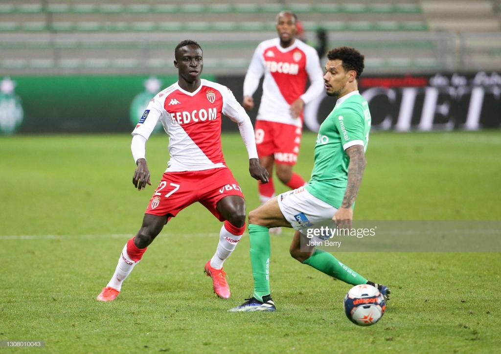 Ligue 1 : l'AS Monaco corrige Saint-Etienne, Krépin Diatta décisif