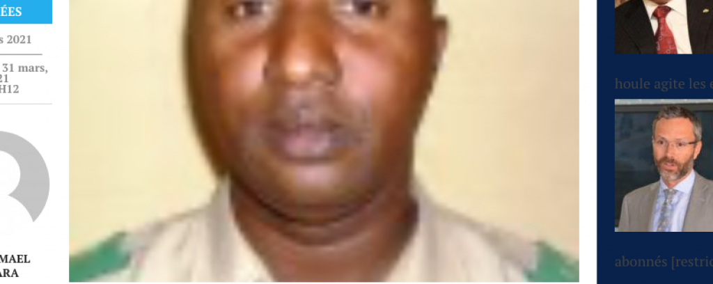 Niger: Une tentative de Coup d’État ‘’Foirée’’, le Capitaine de l’escadrille GOUROUZA Amadou arrêté