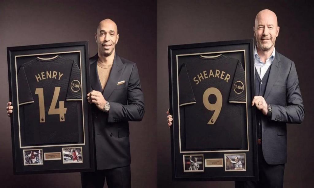 Premier League : Thierry Henry et Alan Shearer premiers joueurs intronisés au \