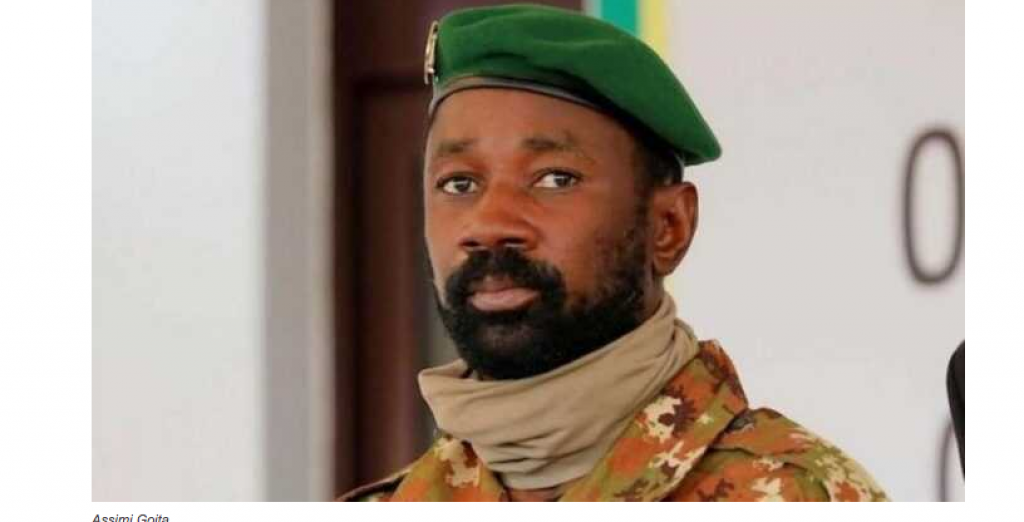 L’homme fort de la junte militaire Assimi GOITA renvoie l’émissaire de la CEDEAO Jonathan Goodluck