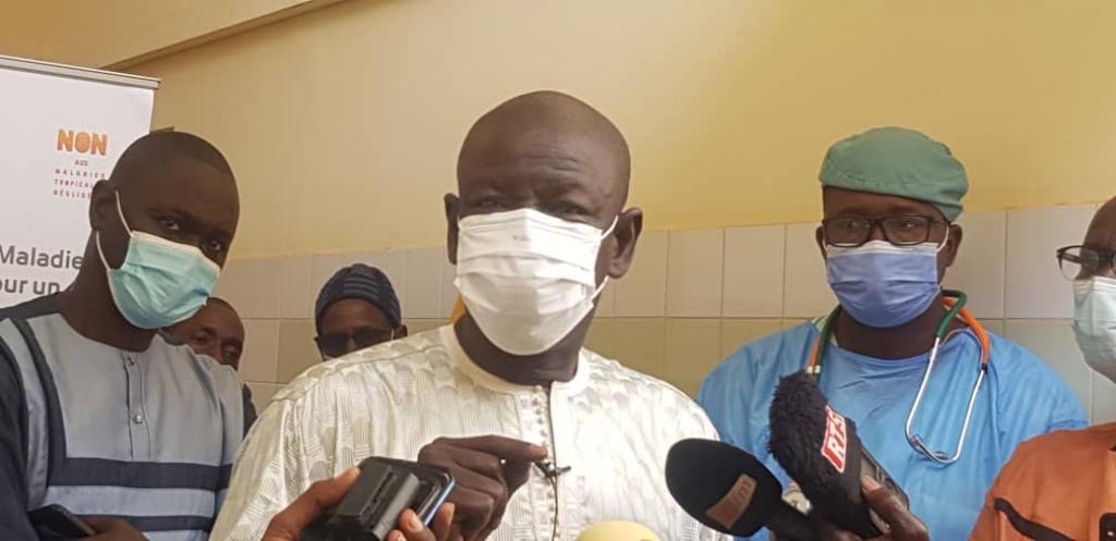 Camp de Chirurgie à Kaffrine - Abdoulaye Wilance salue l\'initiative du ministre de la Santé