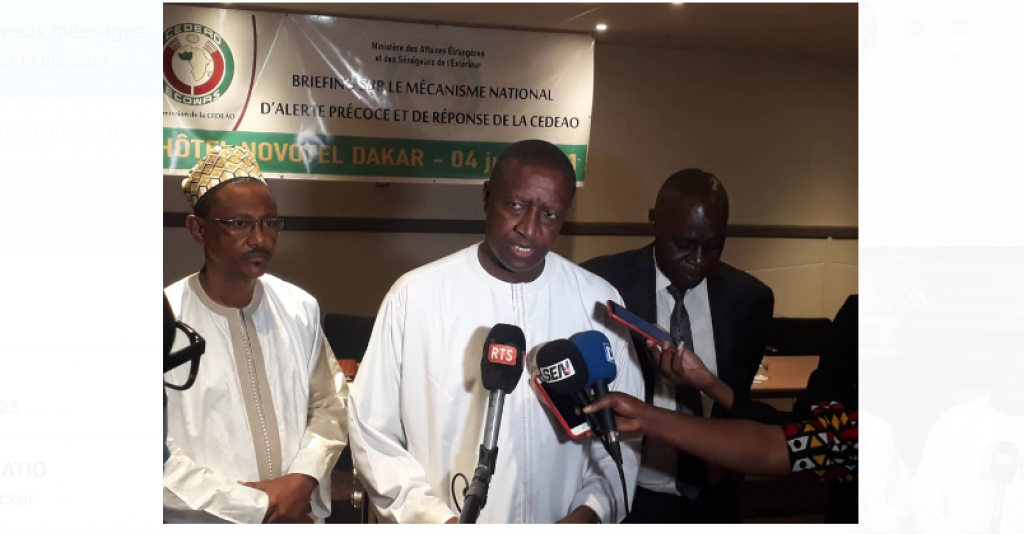 Cedeao : Un centre national d\'alerte précoce lancé au Sénégal