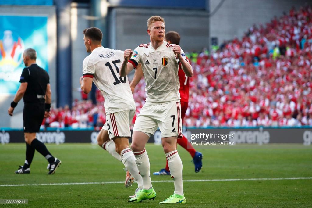 Euro 2020 : la Belgique renverse le Danemark grâce à De Bruyne