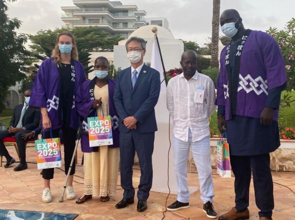 JO 2020 : trois athlètes sénégalais reçus par l\'ambassadeur du Japon