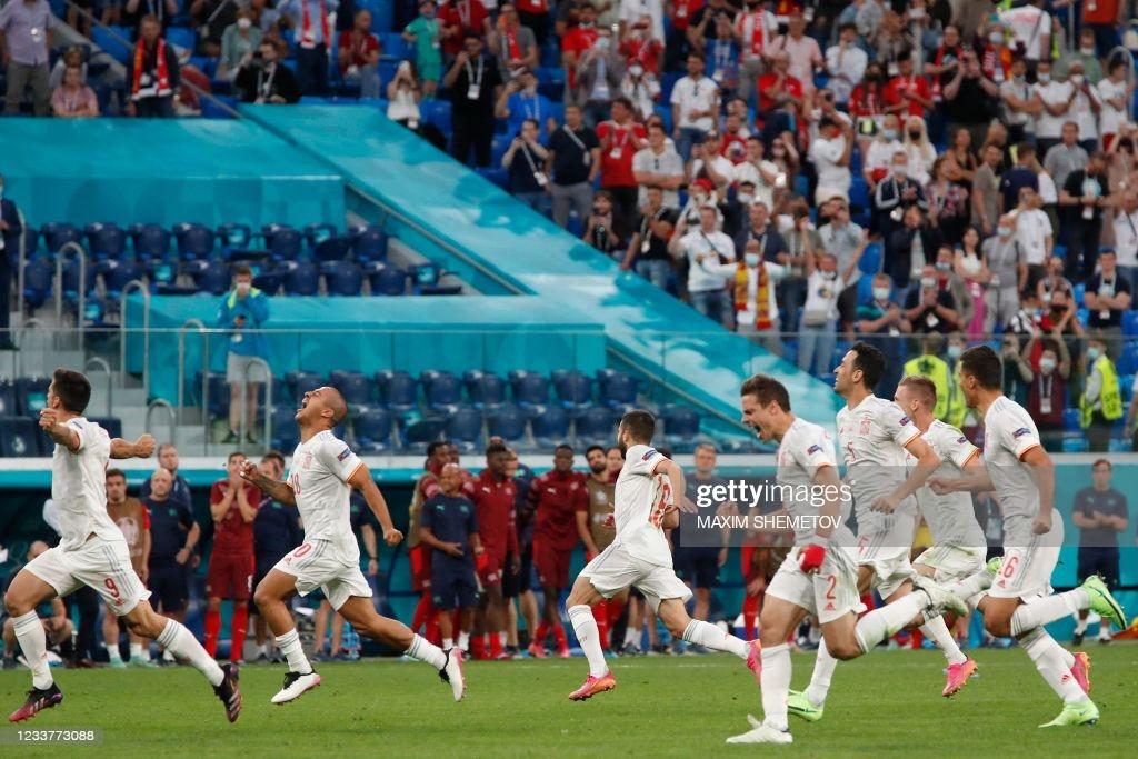 Euro 2020 : l'Espagne sort la Suisse et file en demi-finales 