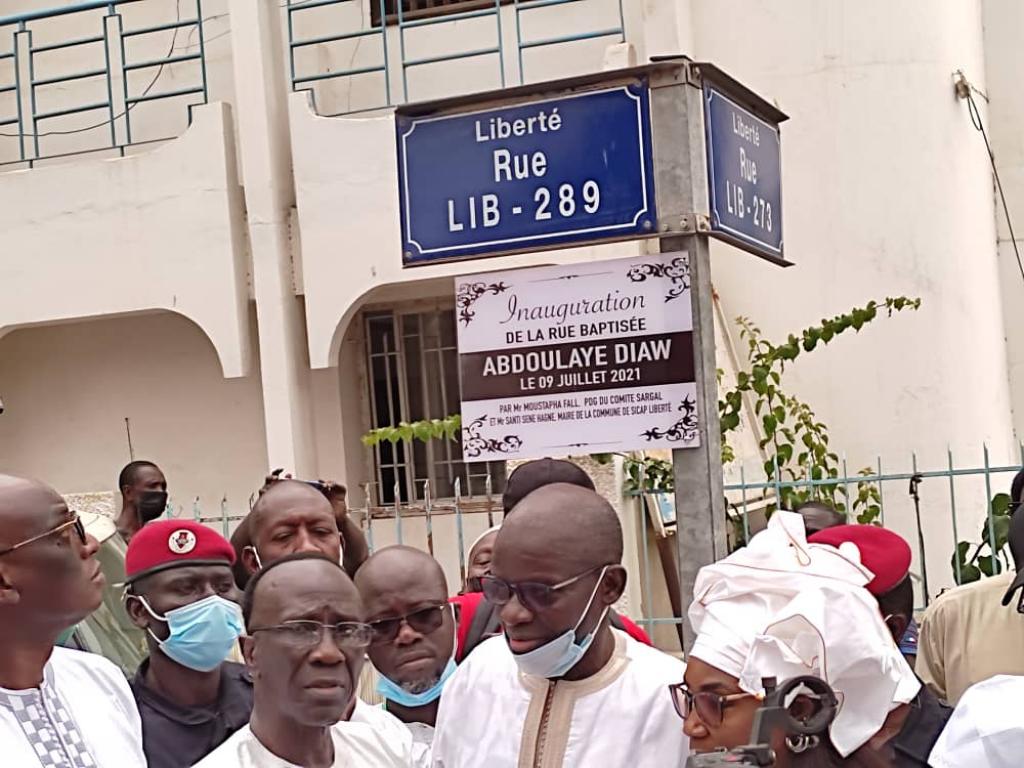 La rue Liberté 289 porte désormais le nom du Doyen Abdoulaye Diaw