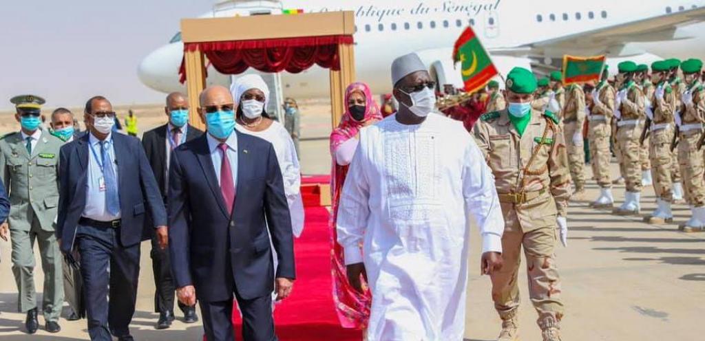 Macky Sall à Nouakchott, à bord du nouvel avion présidentiel