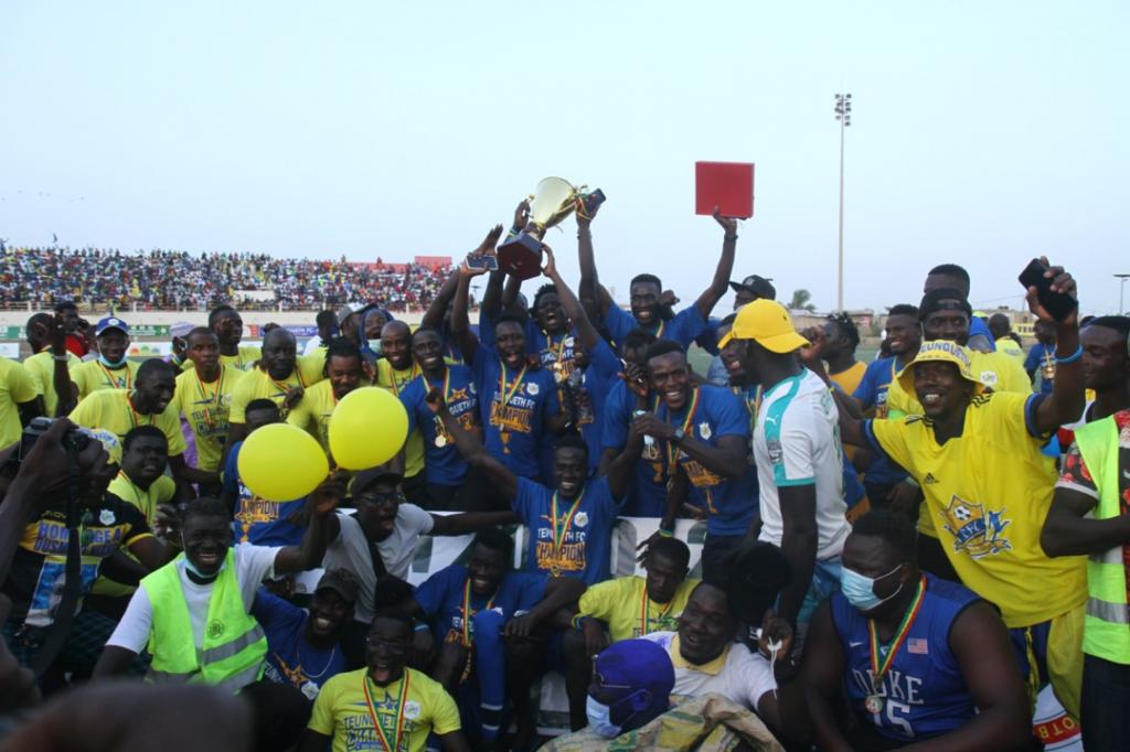 Ligue 1 : Teungueth FC a fêté son titre devant son public (Images)