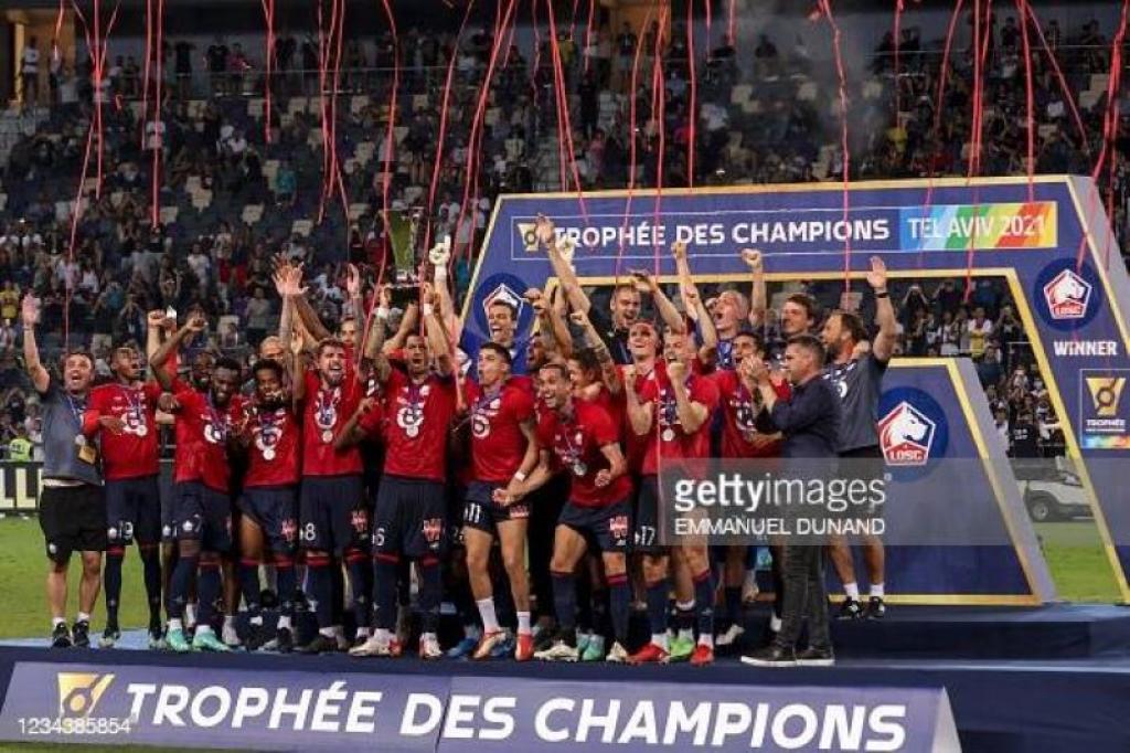 Lille s'offre le PSG et remporte son premier Trophée des Champions