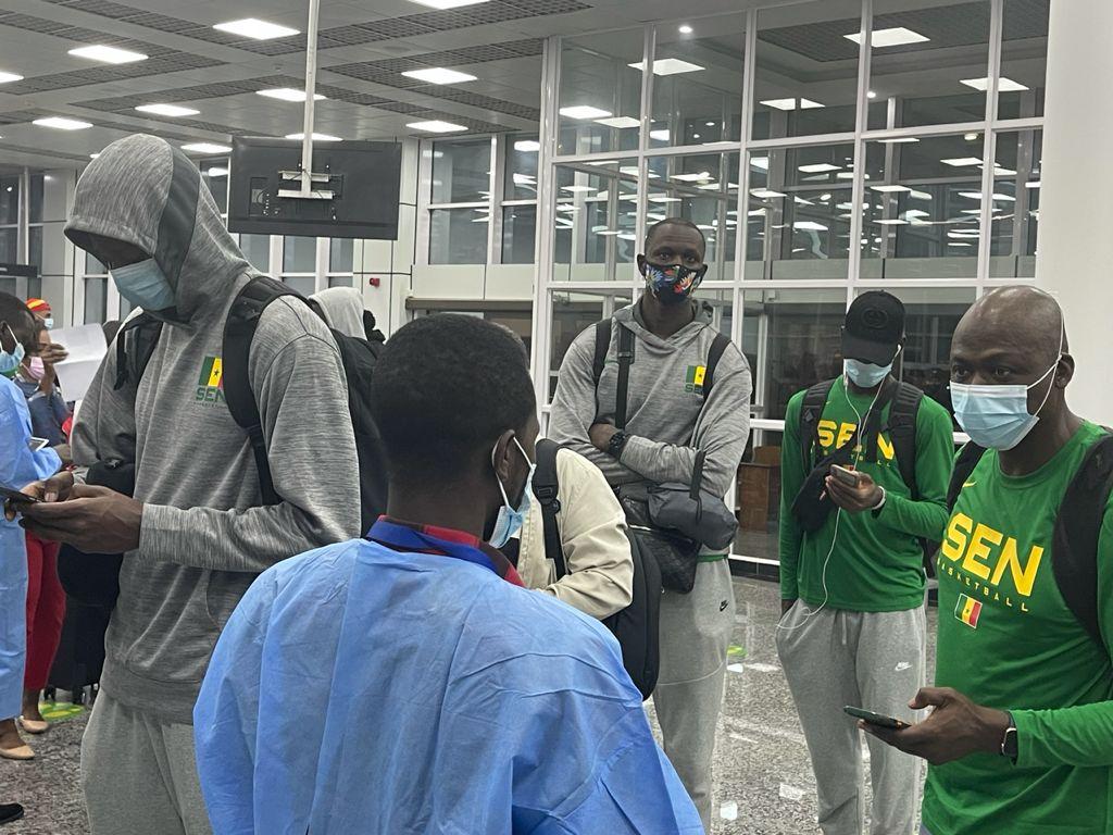 Afrobasket 2021 : les Lions sont arrivés à Kigali