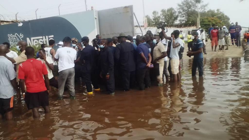 Inondations : les assurances de Felix Diome