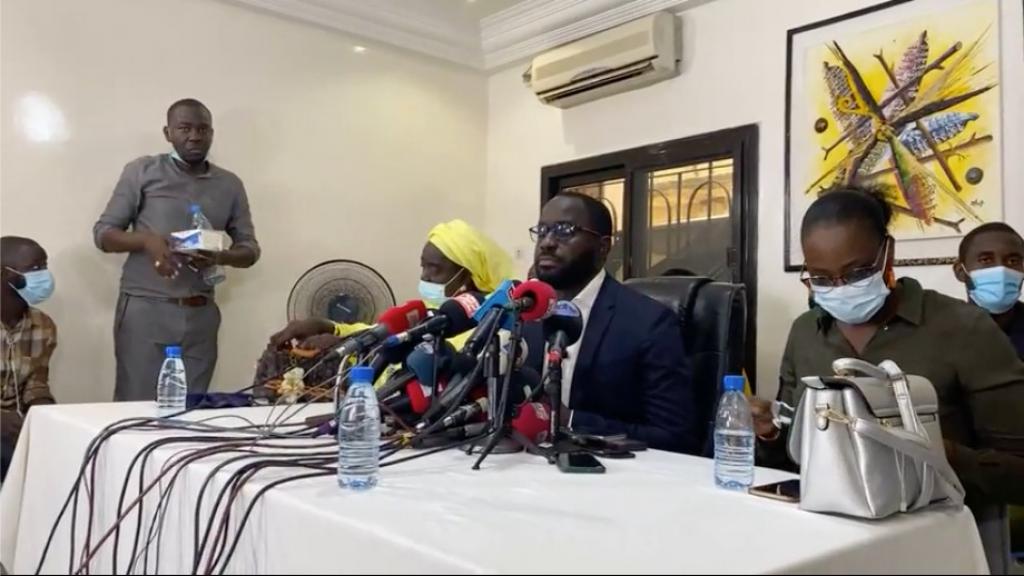 DIRECT-Coalition Sonko, Karim et Khalifa : Thierno Bocoum face à la presse