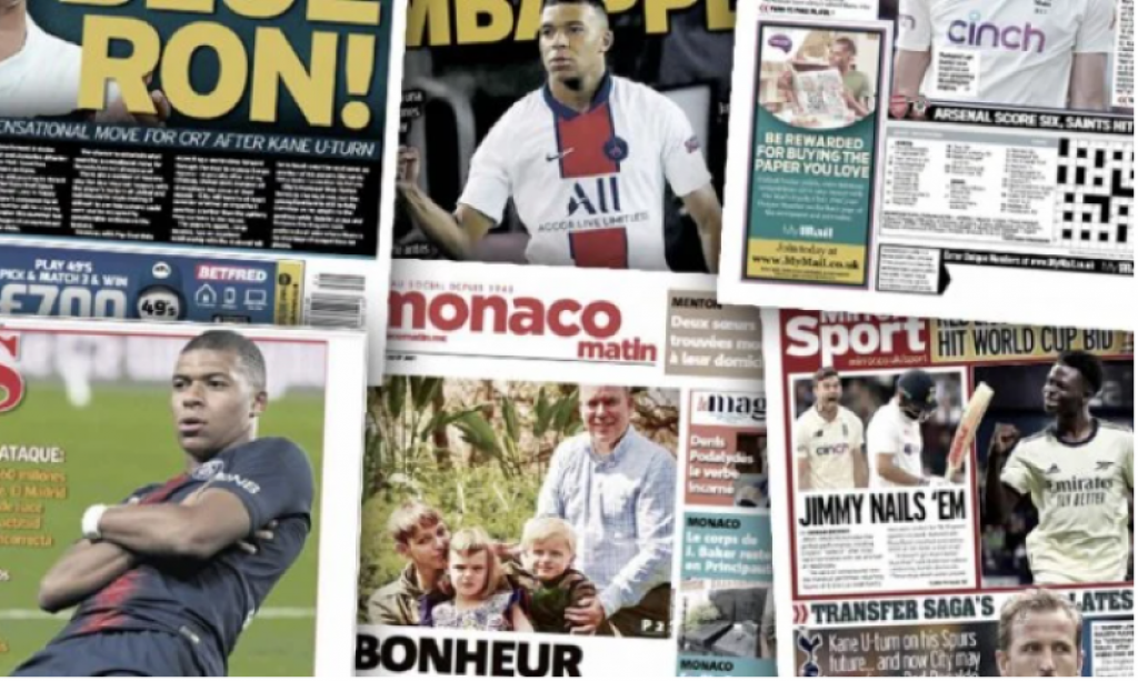 La presse européenne en folie après les propos de Leonardo sur le cas Kylian Mbappé...