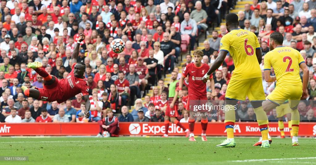 Répartition des 100 buts de Sadio Mané avec Liverpool