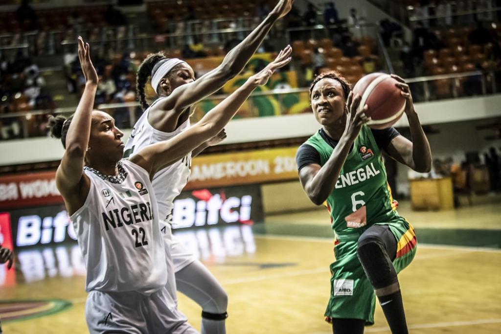 1/2 finale Afrobasket : le Nigeria devant le Sénégal (Pause)