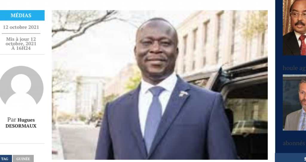 Guinée: Gel des comptes du groupe de presse Djoma Média de l’ex-intendant d’Alpha Condé, Kabinet Sylla