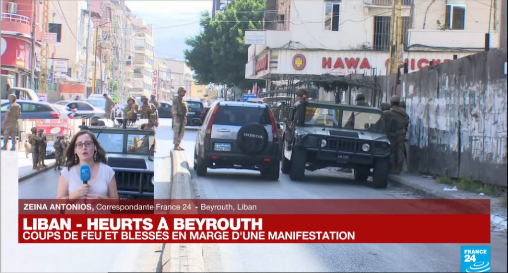 Au moins cinq morts à Beyrouth, selon le ministre de l\'Intérieur