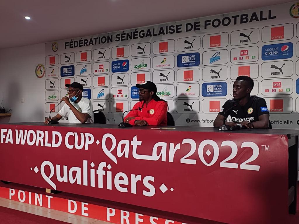 Direct-Conférence de presse de l'équipe du Sénégal