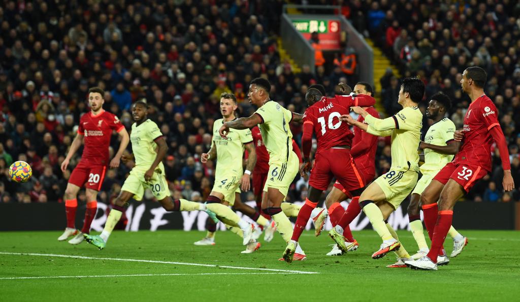 Liverpool en démonstration contre Arsenal, Sadio Mané dans tous les coups
