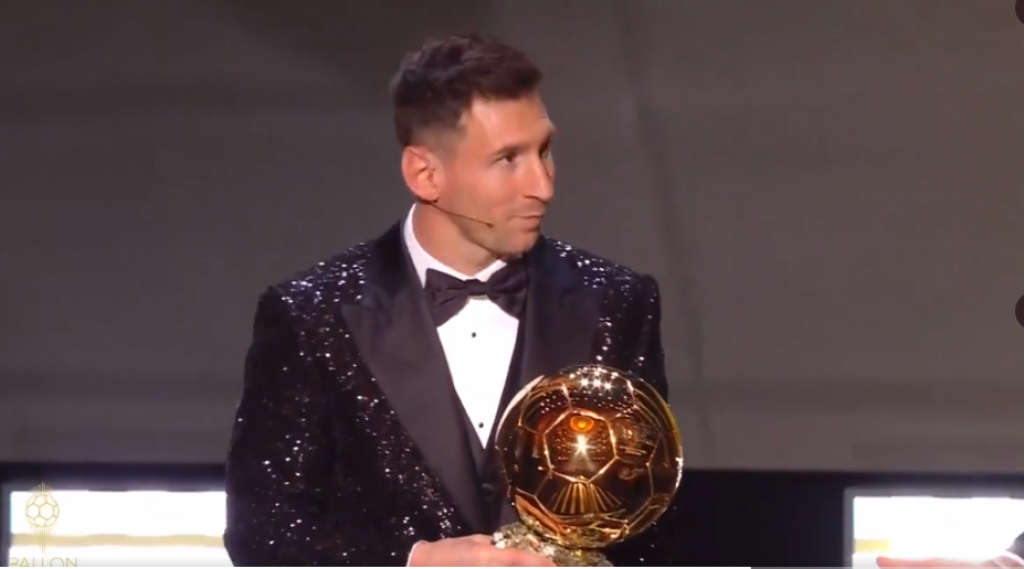 Ballon d'Or France Football : Messi sacré pour la 7e fois