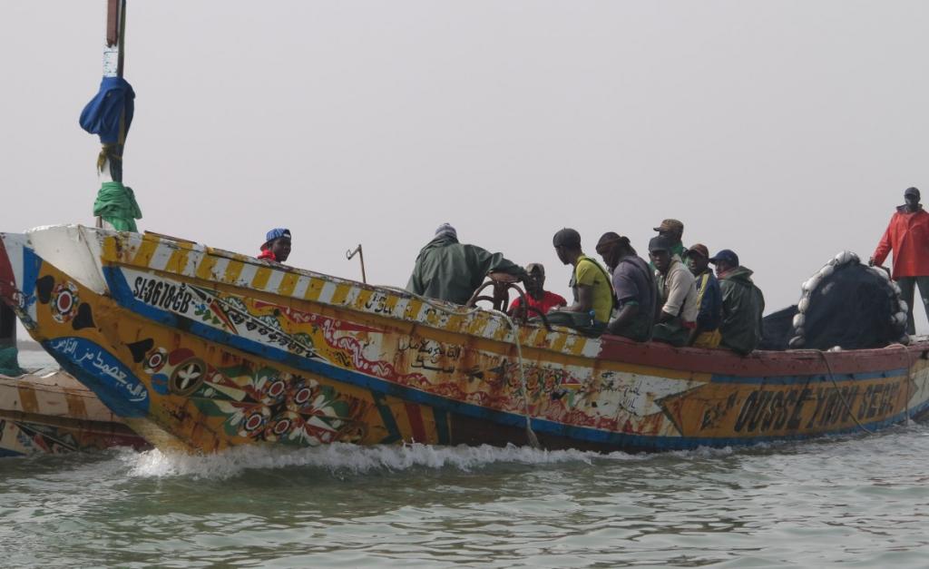 Des pêcheurs sénégalais 