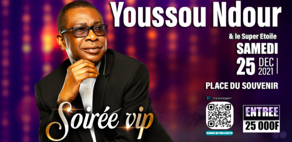 Soirée du 25 décembre : Un aperçu de ce que Youssou Ndour vous réserve !