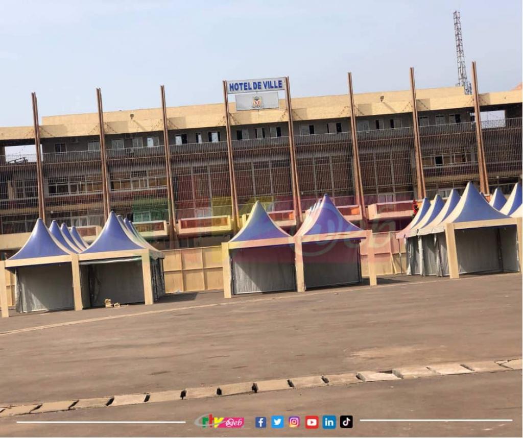 CAN 2021 : découvrez la fan zone de l'hôtel de ville à Yaoundé
