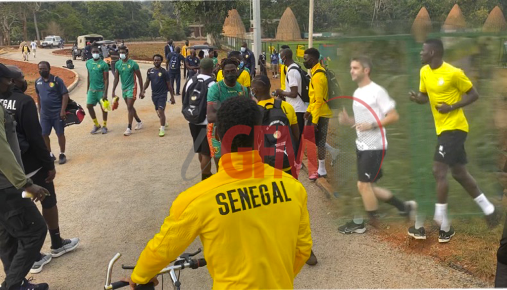 Infos du derby : La Guinée tarde à quitter le terrain d'entraînement, Seck toujours aux soins...