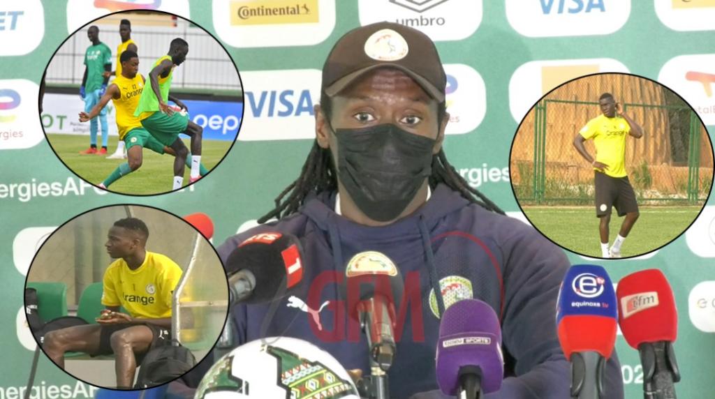 Infirmerie des Lions : Aliou Cissé fait le point à 48h du match Sénégal-Cap Vert