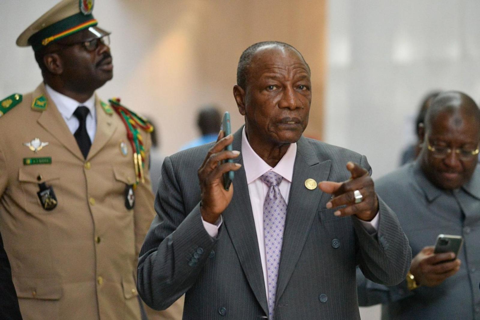 Guinée : Un audio attribué à Condé cause des remous, deux arrestations