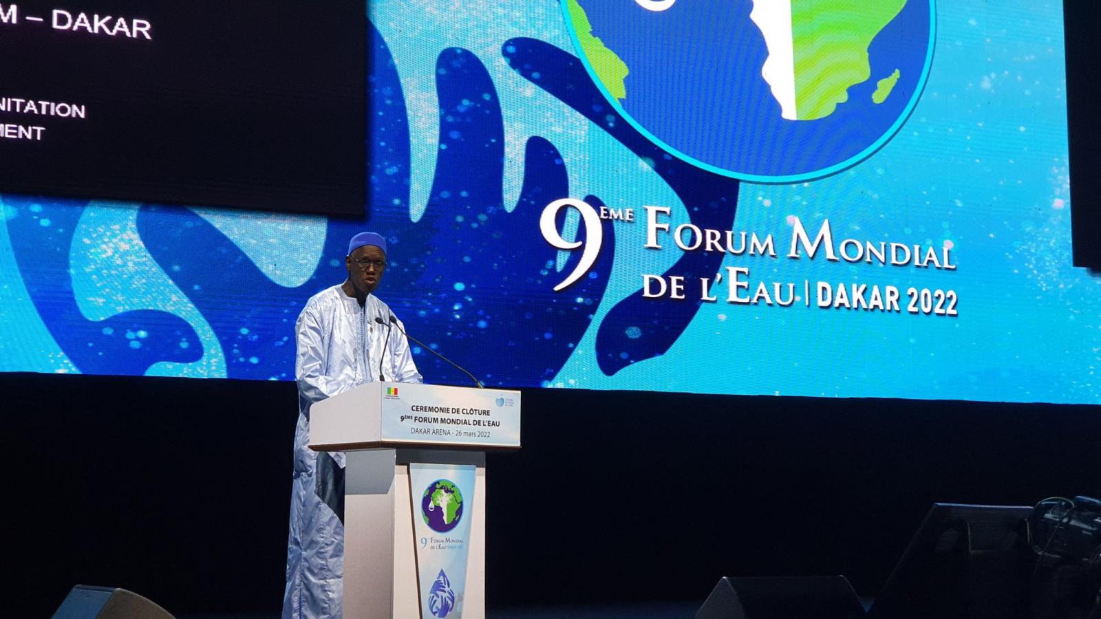 Clôture forum mondial de l\'eau : la déclaration de Dakar 