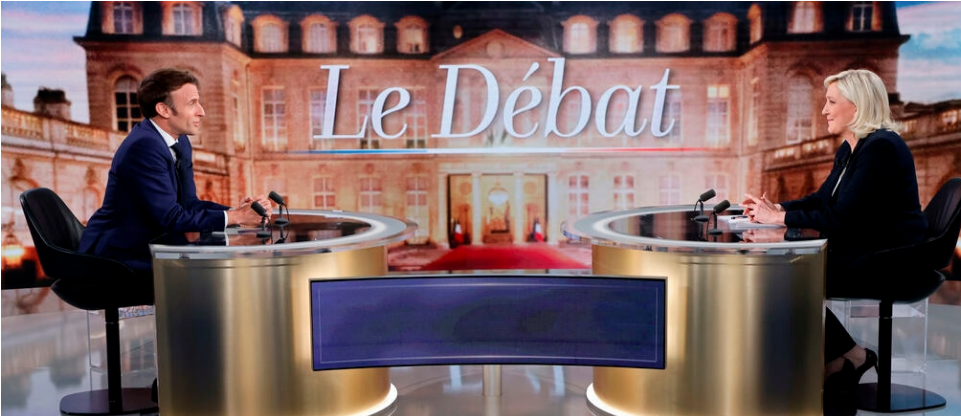 Présidentielle française: un débat Macron-Le Pen musclé mais sans dérapages