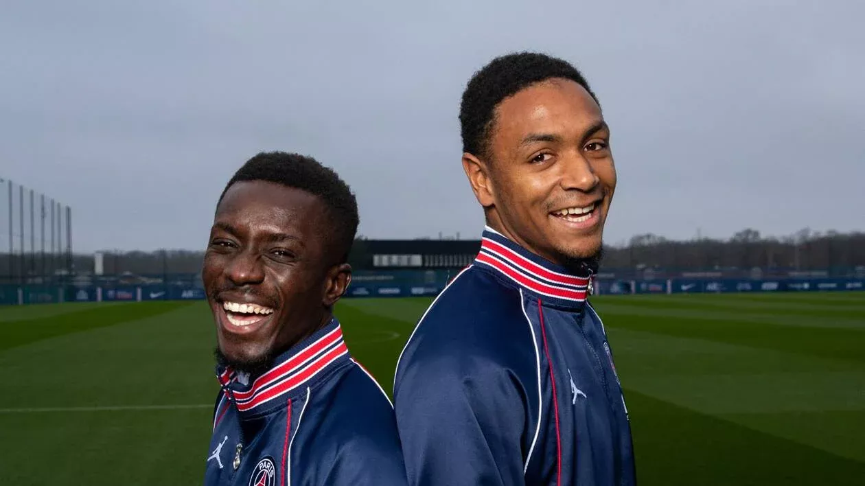 Gana Gueye et Abdou Diallo champions de France avec le PSG