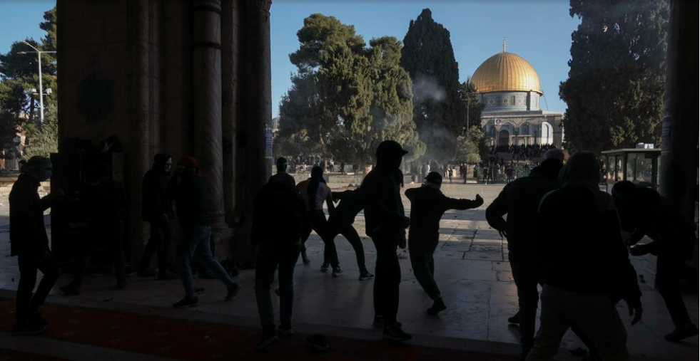 Esplanade des Mosquées : des heurts éclatent entre Palestiniens et policiers israéliens
