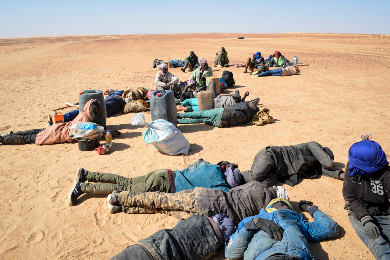 Niger: 25 migrants secourus en plein désert (OIM)  