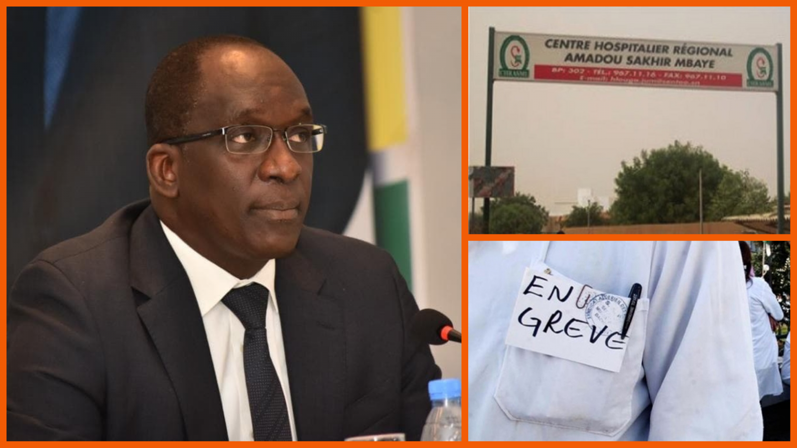 Hôpital de Louga : les agents réclament la tête de Diouf Sarr