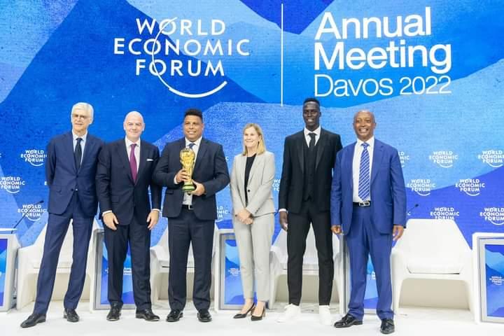 Les mots d'Edouard Mendy au Forum Economique Mondial de Davos