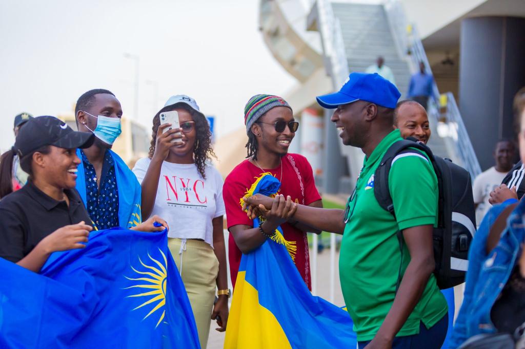 Eliminatoires CAN 2023 : l'équipe du Rwanda est à Dakar - wiwsport